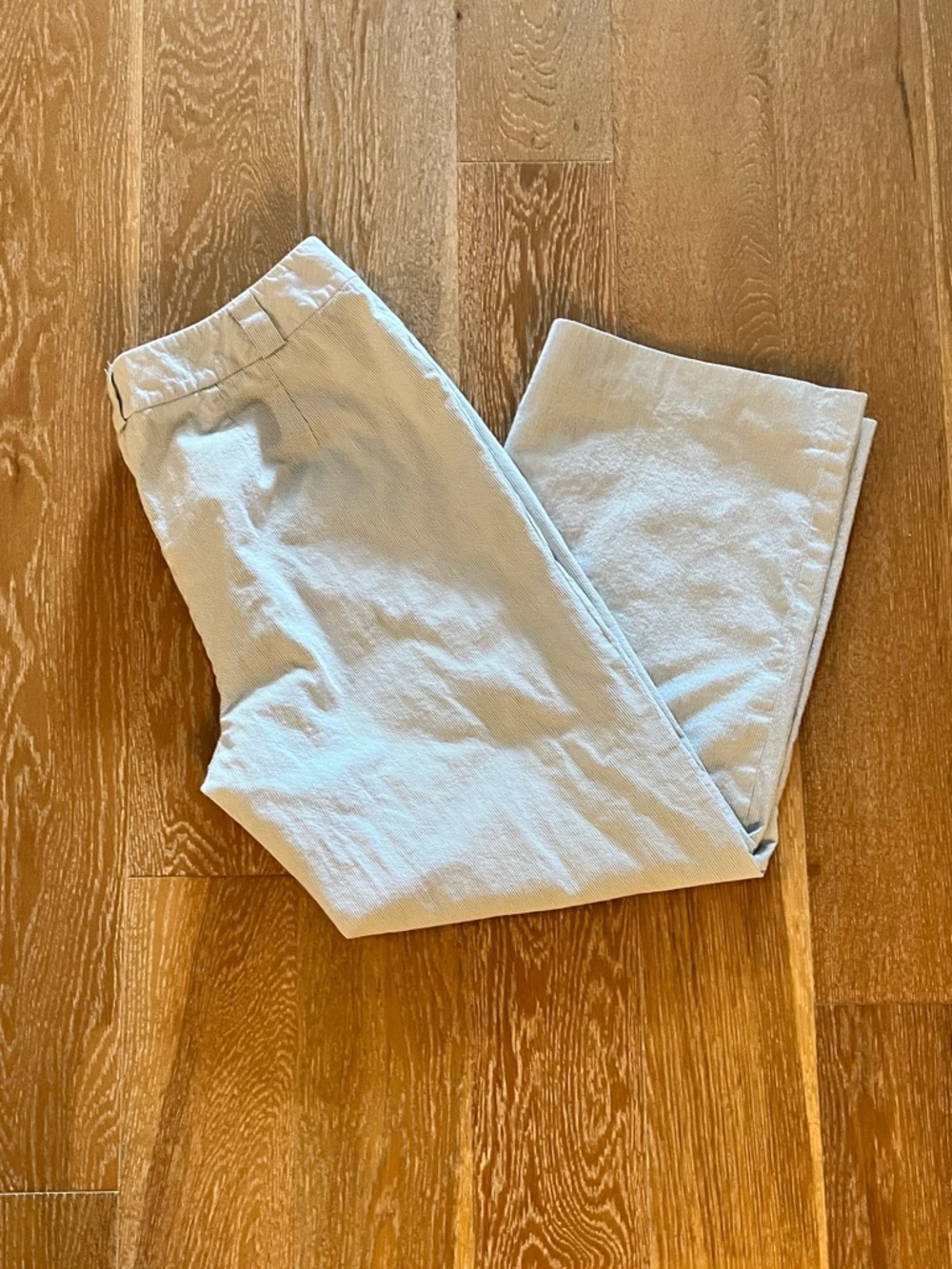 Talbots Petite Light Blue Stretch Pants gently worn